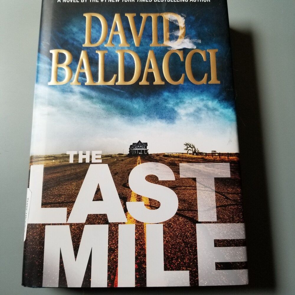 The Last Mile by David Baldacci hardcover book first edition